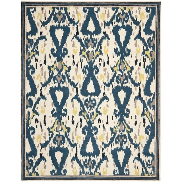 Safavieh Martha Stewart 5' X 8' Tufted Hand loomed Wool Rug in Mariner