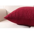 thumbnail image 4 of HTOOQ 2 Pack Throw Pillow Covers Euro Sham Covers (24"X24", Red), 4 of 6