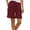 *Wine, variant on VBVC Women's High Waist Cargo Bermuda Shorts,Button Fly Utility Shorts For Women,Ladies Summer Knee Length Hiking Shorts with Pockets,Army Green,S-2XL