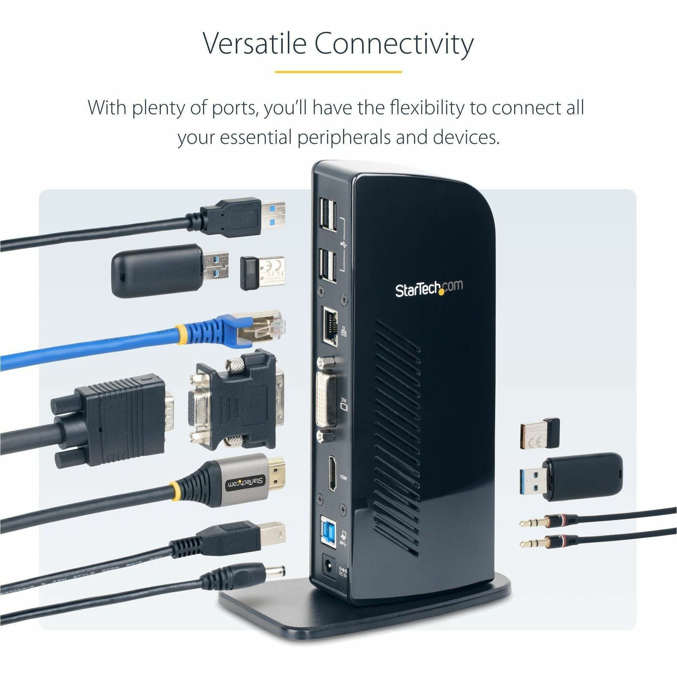StarTech Universal USB 3.0 Laptop Docking Station