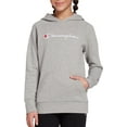 thumbnail image 2 of Champion Girls Classic Logo Fleece Hoodie, Sizes 7-16, 2 of 4