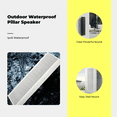 thumbnail image 3 of Abbraccia Altavoz columna exterior impermeable PA, 3 of 6