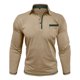 thumbnail image 5 of Ceisia Men's Slim Fit Long Sleeve Turndown Collar Shirt with Contrast Trim and Chest Pocket Khaki XL Gifts, 5 of 8