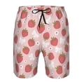 thumbnail image 3 of Goofa Floral Strawberr Printed Mens Swim Trunks Summer Quick Dry Short Beach Swimwear Bathing Suits-Medium, 3 of 9