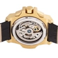 thumbnail image 2 of Reloj REIGN Commodus Automático Esqueleto Correa de Cuero Dorado, 2 of 3
