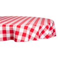 thumbnail image 1 of Design Imports CAMZ11246 70in. Buffalo Check Tablecloth - Red & White, 1 of 1