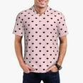 thumbnail image 5 of Wukai Cute Cat Men’s Polo Shirts,Quick-Dry Athletic Shirt,Classic Fit Shirts-Medium, 5 of 8