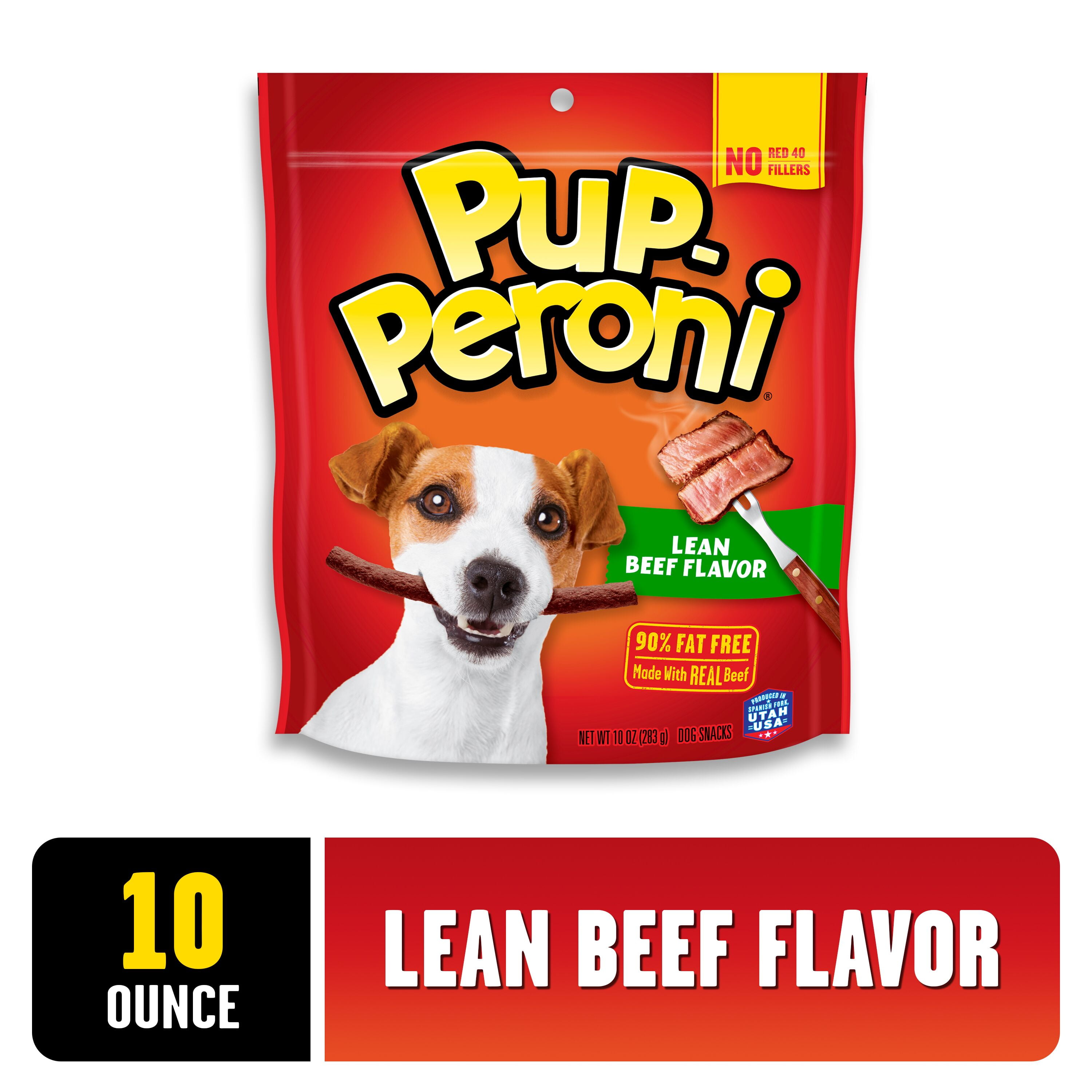 PupPeroni Lean Beef Flavor Dog Snacks, 10Ounce