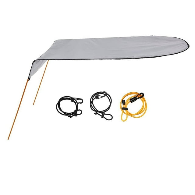 Kayak Boat Accesorios de Kayak Toldo de con bolsa de almacenamiento individual Gris Zulema Refugio solar para kayak