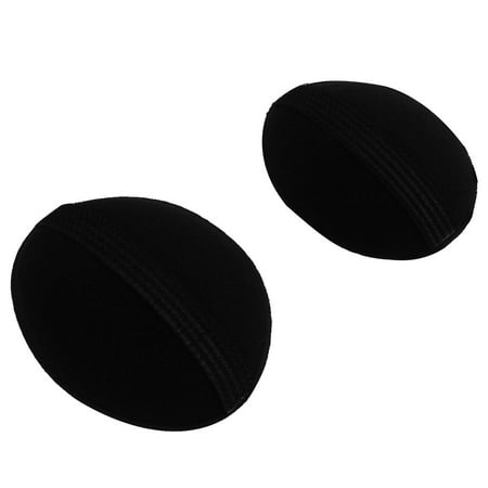 Hair Salon Volumizing Tool Volume Sponge Base Black 2 Pcs Hair Salon Volumizing Tool Volume Sponge Base Black 2 Pcs