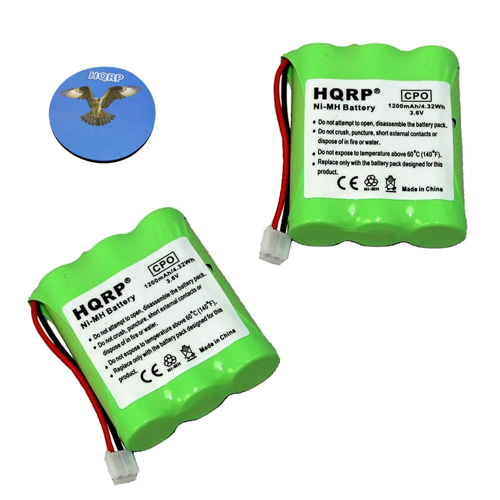 HQRP Phone Battery 2Pack for AT&T Lucent 3301 SKU 91076 8050710000