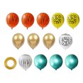 thumbnail image 3 of 18 unids/set globo de papel de aluminio globo fiesta de cumpleaños niños fiesta de cumpleaños decoración fiesta DIY suministros de Kits de decoración para fiestas Conjunto de animales del bosque 1 Billuyoard HA004038-01, 3 of 6