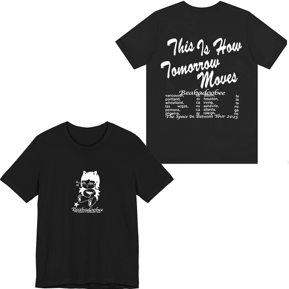 Beabadoobee Merch Tour 2025 T-shirt Men Women Shirt Short Sleeve Casual Tee