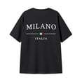 thumbnail image 4 of YM Cute Girls Shirts Black for 15-16 Years,Girls Split Short Sleeve T Shirt Round Neck Casual Tee Top for Kids Comfortable Soft Daily Wear, 4 of 4