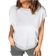 thumbnail image 2 of Camisas de maestra,Suéter informal de mujer con parches de color liso, blusa de manga larga y cuello redondo, poliéster, ligero y cómodo, ideal para el hogar, sopatenor, 2 of 9
