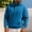 Blue, variant on DPTALR Men's Fashionable Personalized Zip-Up Hoodie with Arm Pocket,Red,Big and Tall Men XXXL