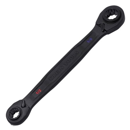 Klein Tools 4 In 1 Ratcheting Wrench Medium