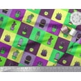thumbnail image 2 of Soimoi Polyester Crepe Fabric Cactus Tree Decor Fabric Printed Yard 52 Inch Wide, 2 of 3