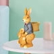 thumbnail image 5 of Mini conejitos, figuras de conejos, estatuas de conejos de Pascua, plantas, macetas, decoración Azul, 5 of 9
