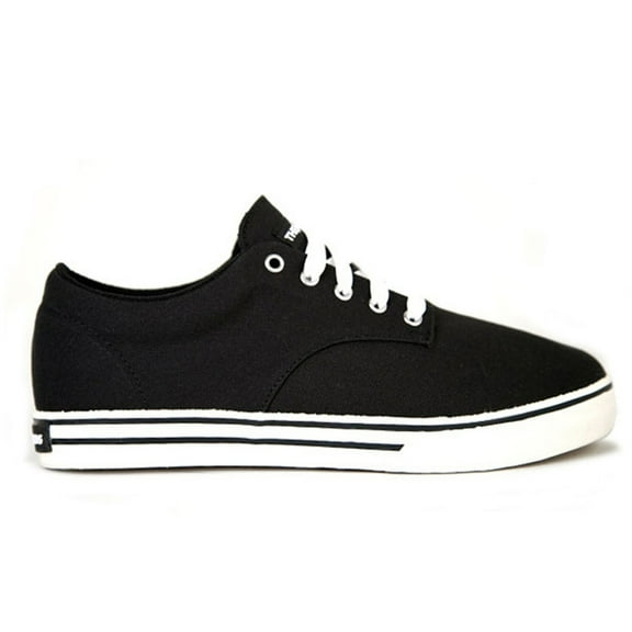 The Hundreds - Johnson Low Black Canvas Shoes - US Size 12