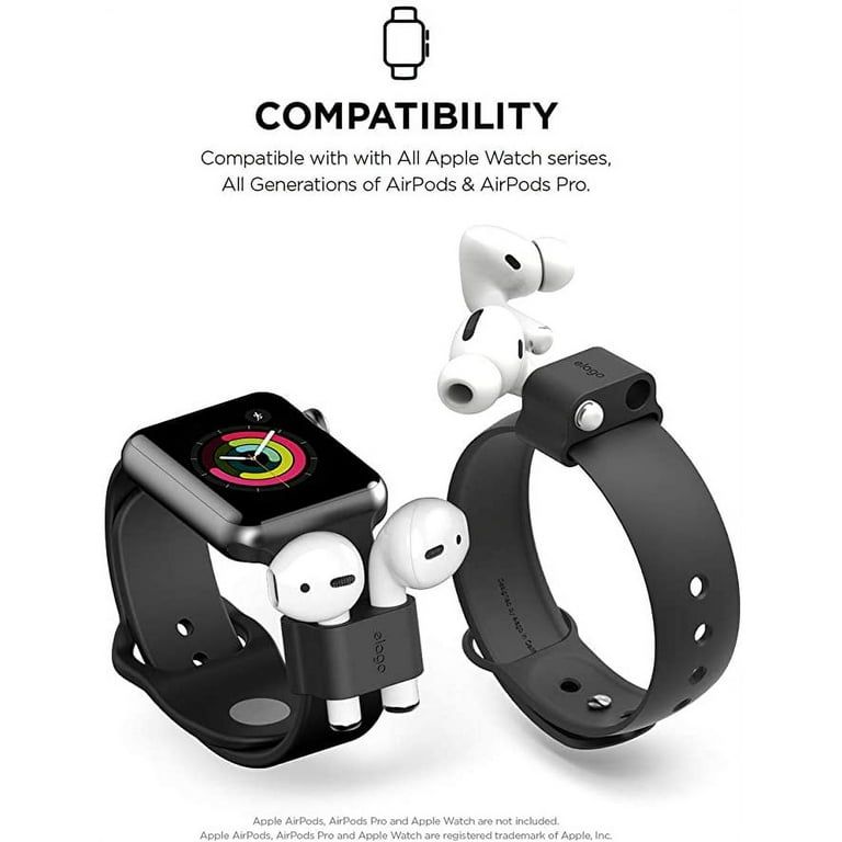 AirPods Holder Strap elago AirPods Wrist Fit Durable AirPods Holder Strap Apple Watch Compatibility Portability Compatible with Apple AirPods Pro 2 1 Walmart