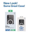 thumbnail image 5 of onn MagSafe Compatible Rugged Phone Case for iPhone 16 Plus - Clear, 5 of 9