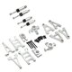 thumbnail image 5 of Repuestos para coche RC a escala 1:14, herramienta práctica de aleación de aluminio profesional Plata, 5 of 9