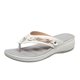 thumbnail image 2 of Chanclas de fondo grueso de verano Sandalias de playa con cuña para mujer Wmkox8yii  ytu4540, 2 of 9