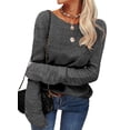 thumbnail image 2 of Langwyqu Fashion Women Autumn Winter Long Sleeve Knit Sweater Female Pullovers, 2 of 4