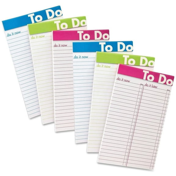 Ampad, TOP20002, To Do List Notepad, 6 / Pack