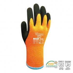 Fancyleo 2 Pairs Wonder Grip Cold-proof Gloves Working (Best Gloves For Working In The Cold)