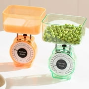Food Scale Mechanical Dial Kitchen Scale,Vintage Retro Look Kitchen Food MechanicalScale Tool Analog Dial Removable Bowl,Removable Measuring Cup, Tare Function, KitchenFriendly