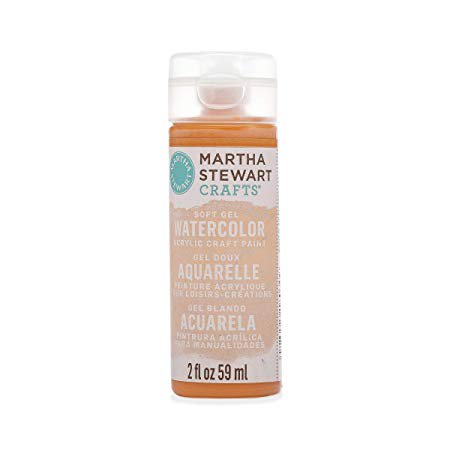 Martha Stewart Crafts Soft Gel Watercolor Paint Wild Salmon 2 Oz