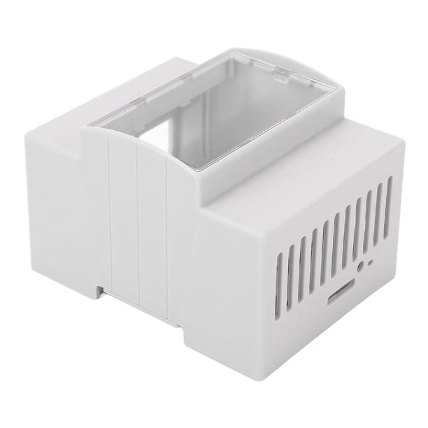 Caja Eléctrica De Riel DIN, Amplia Aplicación Buena Disipación De Calor Fácil Instalación Caja De Riel DIN ABS Para Talleres