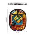 thumbnail image 3 of Lsque Geometry Dash Pattern Oven Mitts and Pot Holders, Kitchen Oven Glove High Heat Resistant 500 Degree with Non-Slip Silicone Surface-2PCS, 3 of 7