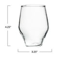 thumbnail image 4 of Creative Co-Op 3.25 Inches Round Drinking Glass, Clear, Set of 6, 4 of 5