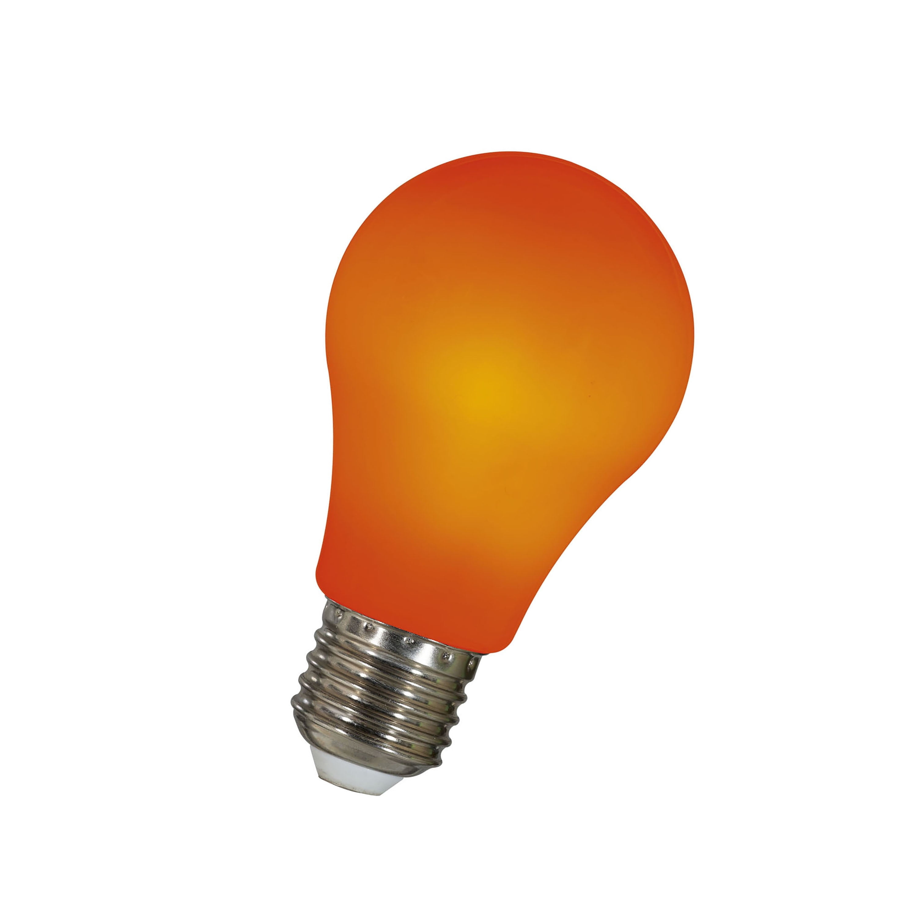 1W Frosted LED Light Bulb, Orange, Halloween by Way To Celebrate