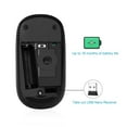 thumbnail image 5 of VIVEFOX Wireless Mouse for Laptop, 2.4G Ultra Thin Silent Mouse, with USB Nano Receiver Portable Mobile Optical Cordless Mouse for Laptop, PC, Computer, Mac(Gray and Black), 5 of 6