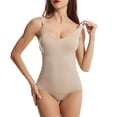 thumbnail image 2 of Wehilion Shapewear Bodysuit for Women Tummy Control Body Shaper Waist Trainer Girdle Open Bust Sexy Scoop Neck Slimming Bodysuits Tank Tops, Sizes Small-3XL, 2 of 7