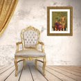 thumbnail image 3 of Jeffrey, Jillian 26x32 Gold Ornate Wood Framed with Double Matting Museum Art Print Titled - Fresco Fruit II, 3 of 4