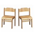 thumbnail image 1 of Giftmark 5050N Chair Set Natural 2 Chairs Per Set- Extra Chairs, 1 of 1