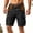 (Fashion 107)Black, variant on Aimik Men's Vintage Cargo Shorts with Multi Pocket and Button Summer Heavy Duty Cotton Shorts for Outdoor Camping