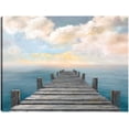 thumbnail image 1 of Cuadro Decorativo - cielo del océano Jr Impresión en canvas, estrechado, 1 of 2