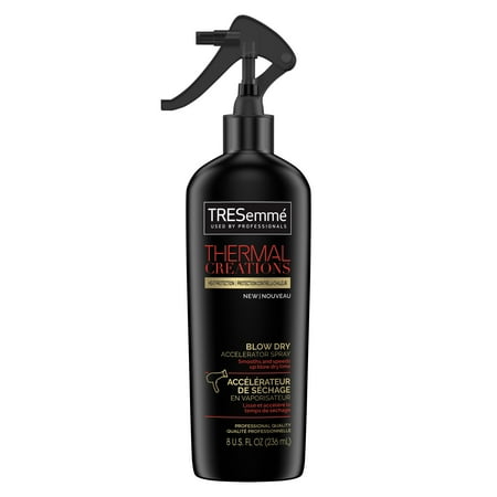 TRESemmé Thermal Creations Styling Aid Blow Dry Accelerator Spray 8 U.S. FL (Best Hair Styling Product For Blow Drying)