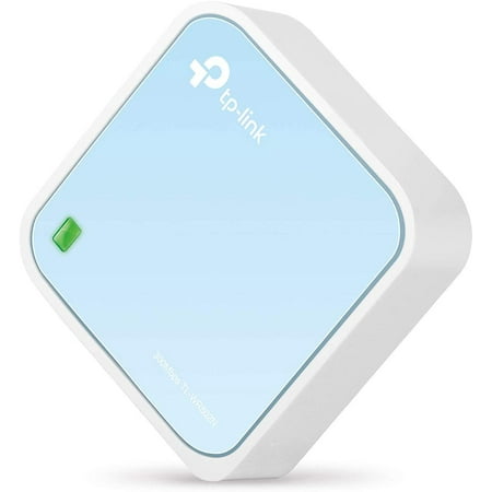 TP-Link N300 Wireless Portable Nano Travel Router - WiFi Bridge/Range Extender/Access Point/Client Modes, Mobile in Pocket(TL-WR802N)