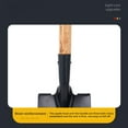 thumbnail image 4 of LUVCLS Small Wood Handle Stainless Steel Trowel (14.2 in) - Heavy Duty Mini Gardening Shovel for Planting, Digging & Soil Loosening, 4 of 5