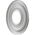 thumbnail image 4 of Ekena Millwork 10"OD x 3 1/2"ID x 3/4"P Cole Thermoformed PVC Ceiling Medallion (Fits Canopies up to 4 1/4"), Universal Aged Metallic Weathered Steel, 4 of 10