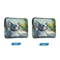 thumbnail image 2 of WOBOGO Lovely Boston Terrier Laptop Sleeve 13.4 inch Lightweight Zipper Design Soft Padded Protection Against Scratches and Impacts, 2 of 8