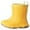 Yellow, variant on Krdevn Boys Footwear Boys Boots Kids Rain Boots Version for All Seasons for Rainy Days Easy To Clean Pair with Raincoats,Toddler Girl Shoes,Boys Shoes,Size:11-12 Years