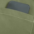 thumbnail image 3 of Ceisia Men's Oversized Drop-Shoulder Long Sleeve Shirts - Solid Color Casual Shirt Jacket Army Green S Gifts, 3 of 8